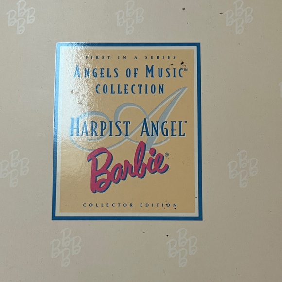 NWT Harpist Angel Vintage 1997 Barbie Angels of music Doll 18894 - Picture 5 of 9